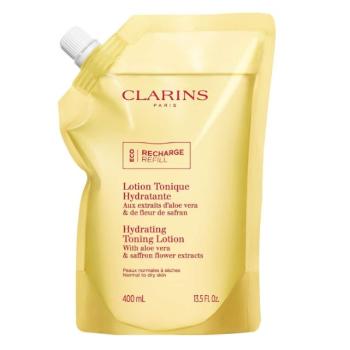 Clarins Hydratačná tonizačná voda pre normálnu až suchú pleť (Hydrating Toning Lotion) 400 ml - náhradná náplň