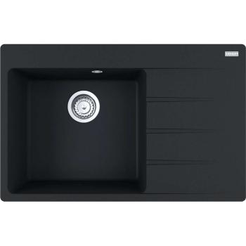 FRANKE FRANKE - Centro Fragranitový drez CNG 611-78 TL/2, 78x50 cm, matná čierna 114.0637.513
