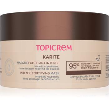 Topicrem KARITÉ Intense Fortifying Mask posilujúca maska pre vlnité a kučeravé vlasy 250 ml