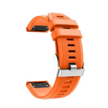SILICONE Remienok Garmin Fenix 5 / 6 / 6 Pro oranžový