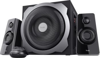 Hangfal Trust Tytan 2.1 Subwoofer Speaker Set - fekete