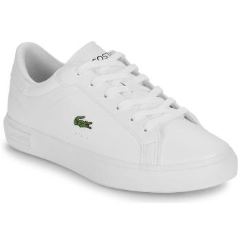 Lacoste  POWERCOURT  Nízke tenisky Biela