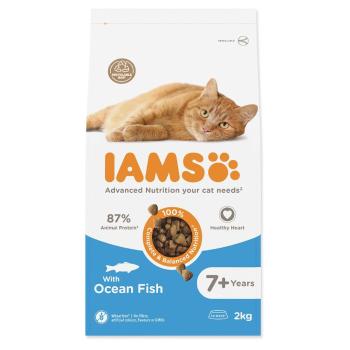 IAMS Cat Senior Ocean Fish granule pre mačky 2 kg