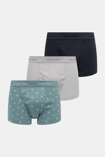 Bavlnené boxerky Calvin Klein Underwear 3-pak červená farba, 000NB4002A