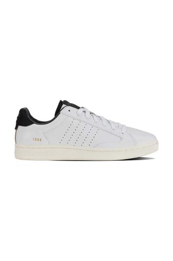 Kožené tenisky K-Swiss LOZAN KLUB LTH biela farba, 07263.189.M