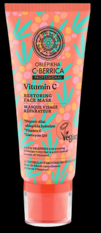 OBLEPIKHA C-BERRICA Obnovujúca maska na tvár - vitamin C a rakytník 100 ml