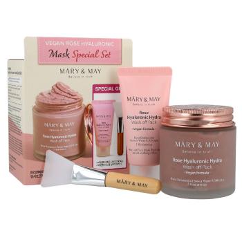 MARY & MAY Darčeková sada Vegan Rose Hyaluronic Mask Special Gift Set