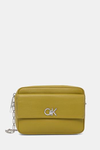 Kabelka Calvin Klein zelená farba, K60K613089