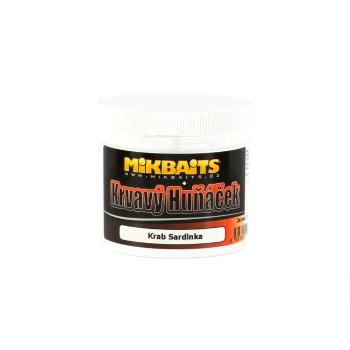 Mikbaits Těsto Krvavý Huňáček 200g,Mikbaits Těsto Krvavý Huňáček 200g