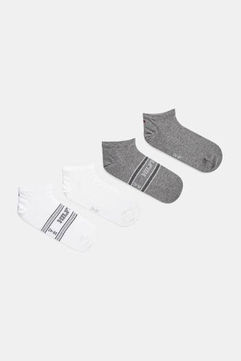Ponožky Tommy Hilfiger 4-pak pánske, šedá farba, 701232604
