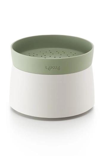 Nádoba na varenie ryže a krúp v mikrovlnnej rúre Lekue Quick Quinoa & Rice Cooker zelená farba