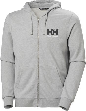 Helly Hansen HH Logo Full Zip 2.0 Mikina s kapucňou Grey Melange 2XL