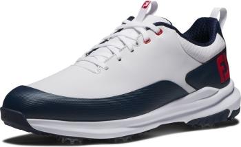 Footjoy Tour Rival White/Navy/Red 44,5 Pánske golfové topánky