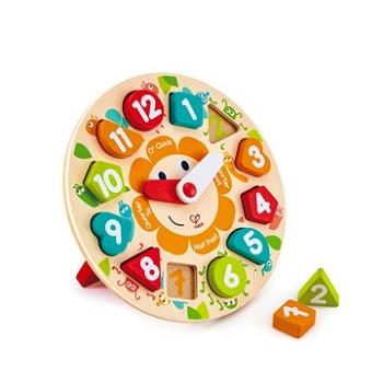 Hape Detské puzzle hodiny (6943478018747)