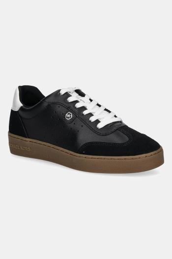 Kožené tenisky MICHAEL Michael Kors Scotty čierna farba, 43F4SCFS5L.001