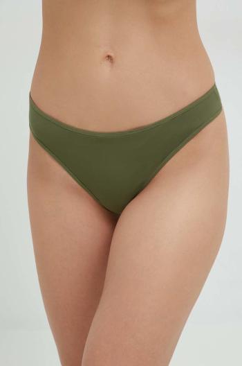 Tangá Calvin Klein Underwear zelená farba, 000QF6816E