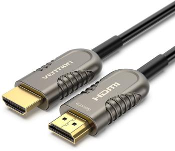 Videokábel Vention Optical HDMI 2.1 Cable 8K 3M Black Metal Type