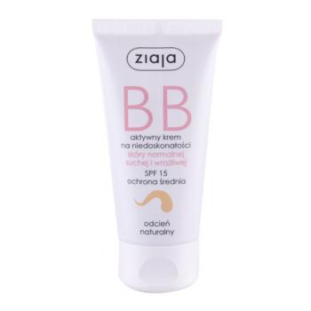 ZIAJA BB krém pre normálnu a suchú pleť SPF 15 prirodzený odtieň 50 ml