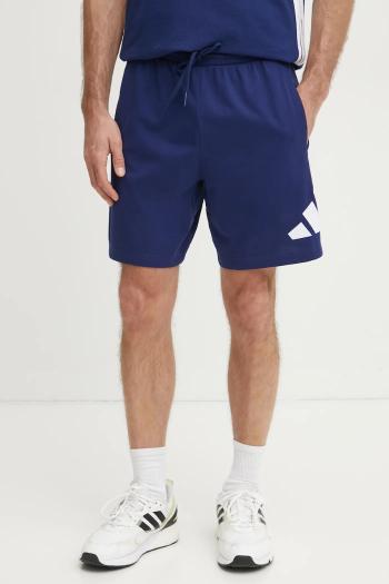 Šortky adidas Essentials pánske, tmavomodrá farba, IS6910