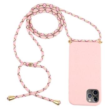 ROPE Kryt so šnúrkou Apple iPhone 12 Pro Max ružový