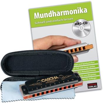 Cascha HH 1610 EN Professional Blues Set Diatonická ústna harmonika