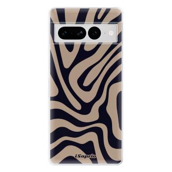 Odolné silikonové pouzdro iSaprio - Zebra Black - Google Pixel 7 Pro 5G