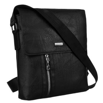 Pánska crossbody taška z ekokože - Rovicky R-951 Black