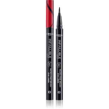 L’Oréal Paris Infaillible Grip 36h Micro-Fine liner linka na oči vo fixke odtieň 01 Obsidian black 0,4 g