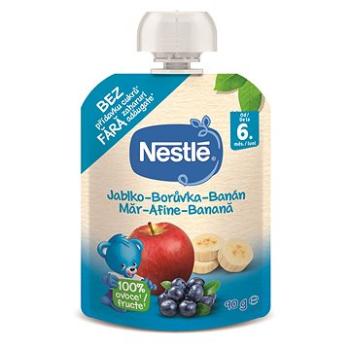 NESTLÉ jablko, čučoriedka a banán 90 g (7613039241615)