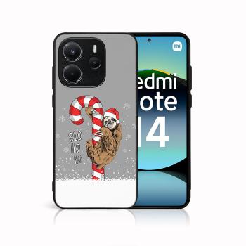MY ART Kryt s vianočným dizajnom Xiaomi Redmi Note 14 CANDY (076)