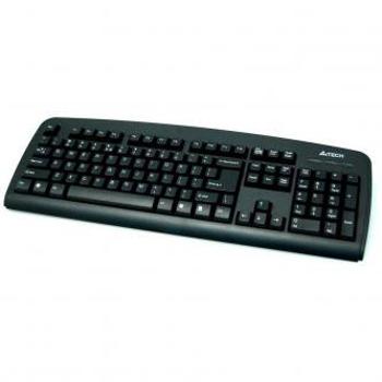 A4Tech KB-720, klávesnica CZ, klasická, drátová (USB), čierna