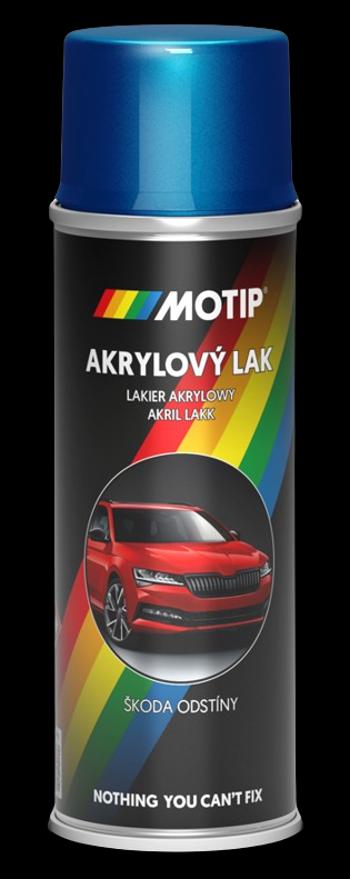 AUTOSPREJ ŠKODA - Metalíza na auto v spreji AC9462 - modrá storm 0,2 L