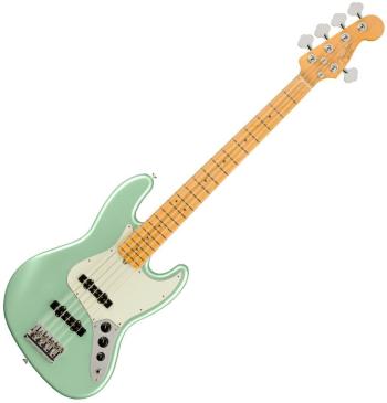 Fender American Professional II Jazz Bass V MN Mystic Surf Green 5-strunová basgitara