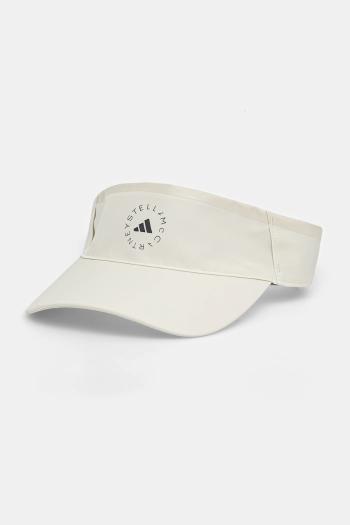 Šilt adidas by Stella McCartney béžová farba, JZ5510