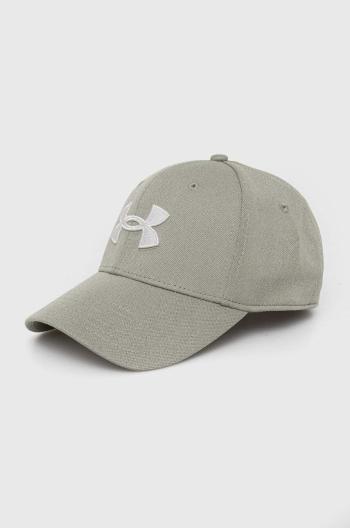 Šiltovka Under Armour zelená farba, s nášivkou, 1376700