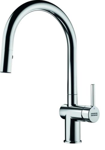 FRANKE FRANKE - Active Drezová batéria FN 4090.031, s výsuvnou spŕškou, chróm 115.0653.401