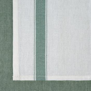 ArtFir Sada kuchynských utierok SOFIA | biela/zelená 50 x 70 cm