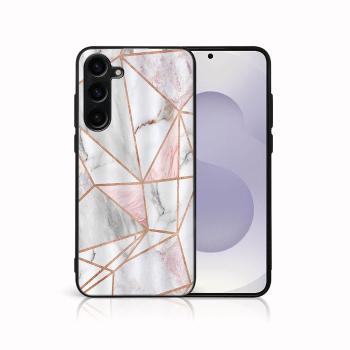 MY ART Ochranný kryt pre Samsung Galaxy S25 Plus 5G PINK MARBLE (143)