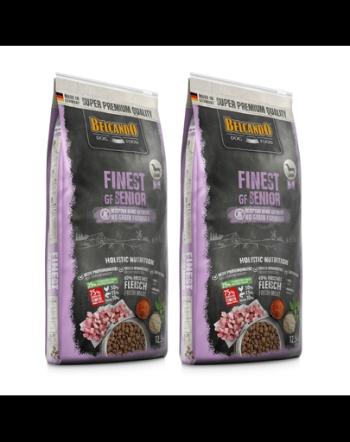 BELCANDO Finest Grain Free Senior XS-M hrana uscata caini senior de talie mica si medie, cu pasare 25 kg (2x12.5 kg)