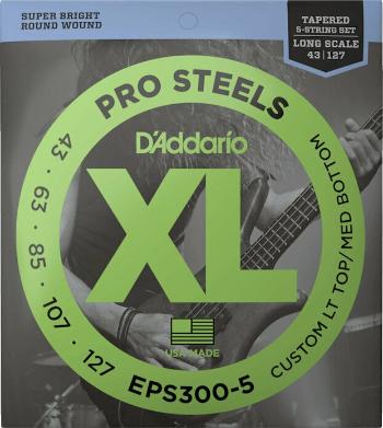 D'Addario EPS300-5 Struny pre 5-strunovú basgitaru