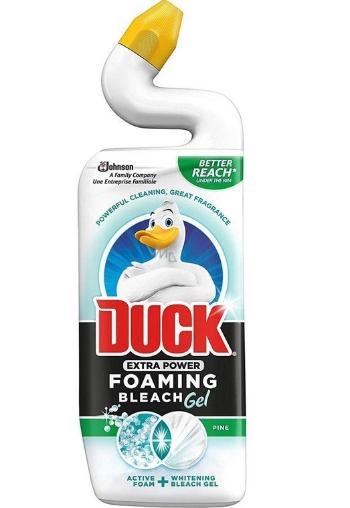 DUCK Extra Power Pine penivý bieliaci WC gél 750 ml