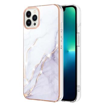 IMD MARBLE Ochranný kryt Apple iPhone 15 Pro WHITE