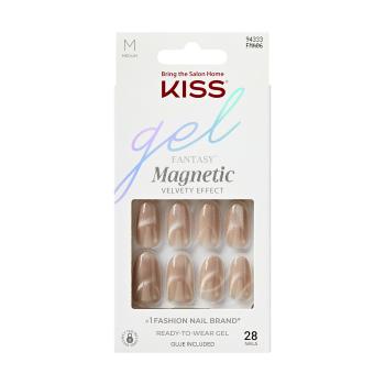 KISS Gélové nechty Gél Fantasy Magnetic (Dráma) 28 ks