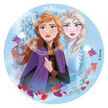 Ehető papír cukor nélkül -  Anna a Elsa 16 cm