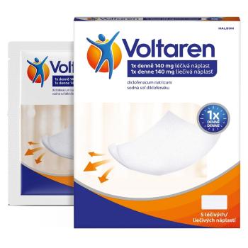 VOLTAREN 1x denne 140 mg liečivá náplasť 5 ks