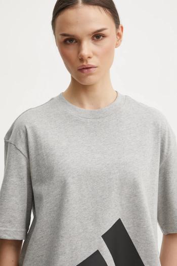 Tričko adidas Essentials dámske, šedá farba, JG8738