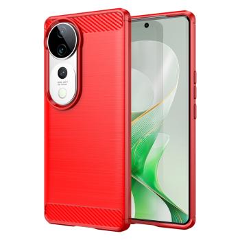 FLEXI TPU Ochranný kryt Vivo V40 5G červený