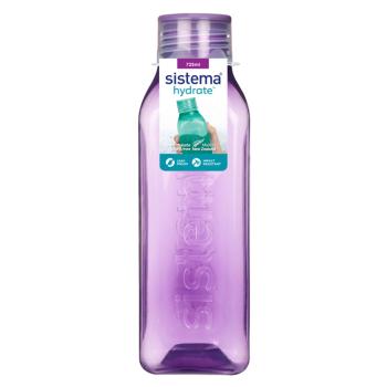 SISTEMA Hydrate Fľaša Square skrutkovacie viečko fialová 725 ml