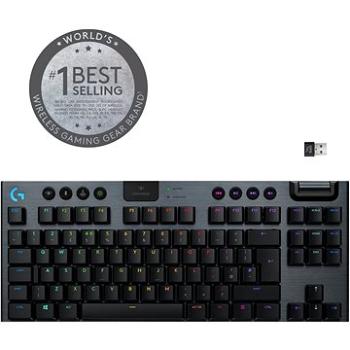 Logitech G915 LIGHTSPEED TKL Wireless RGB GL Linear , carbon – CZ/SK (920-009520_CZ)