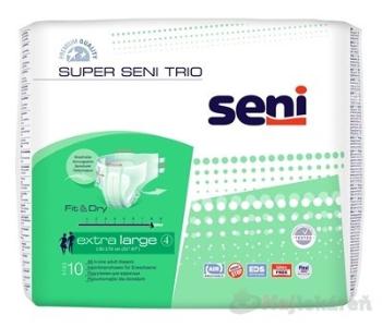 SUPER SENI TRIO Extra Large plienkové nohavičky (savosť 3400 ml, obv. pása 130 -170cm) 10ks